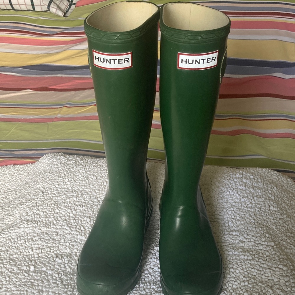 Hunter Classic Forest Green Boots